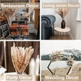 thumbnail image 7 of ZHUYING 110 PCS Dried Pampas Grass Bouquet, Boho Table Decor, Bunny Tails Dried Flowers, Brown Pompas, White Pampas Grass for Wedding, Home, Rustic Party, Baby Shower Decorations, 7 of 7