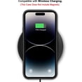 thumbnail image 6 of Classy Design Luxury Leather Phone Case for iPhone 15 Non-Slip Grip Full Body Ultra Slim Protective Case (2023,6.1”) (Red), 6 of 11