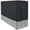 Black, variant on Sunnydaze 24" x 96" x 42" Khaki Solid Firewood Log Rack Cover with PVC Backing