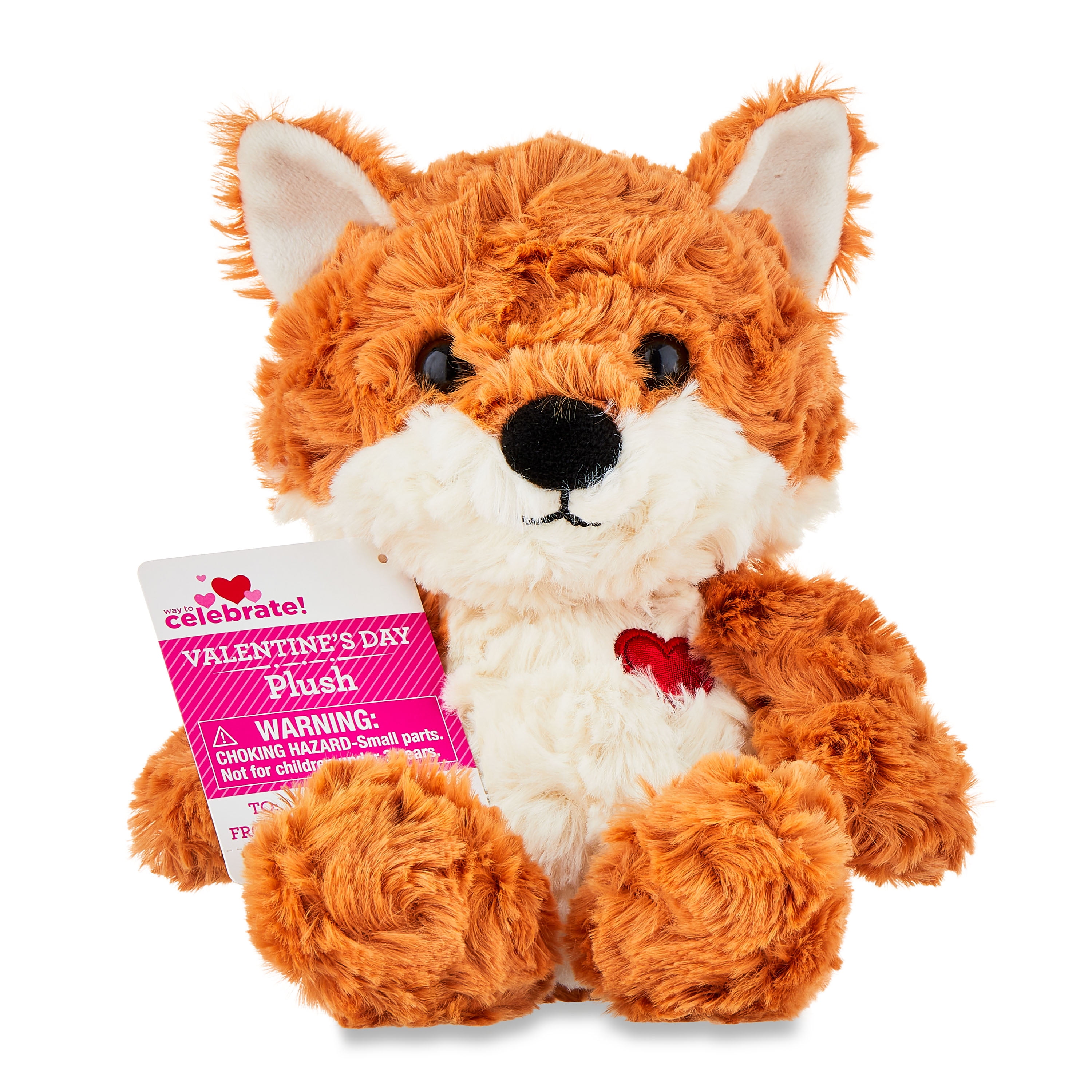 Wholesale Sitting Fox Plush Toy - 5, Bean Bag - Dollardays