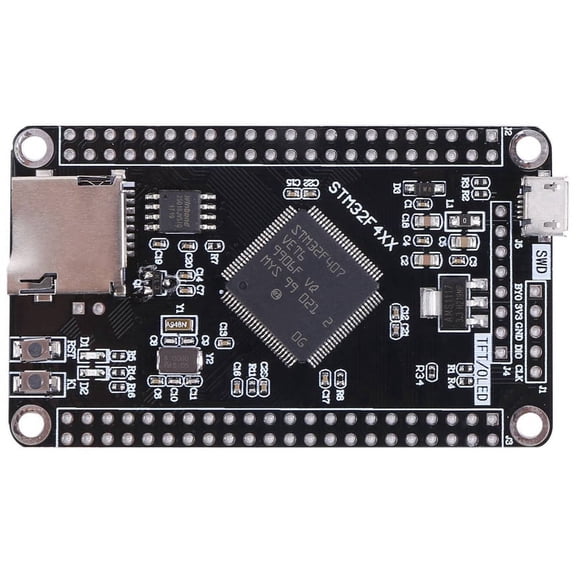 STM32F407VET6 STM32 System Core Board STM32F407 Development Board F407 Single-Chip Learning Board,1*System Core Board,black