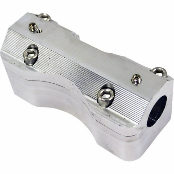 La Choppers LA-7420-03 Handlebar Clamp Set - 1-1/4in. Diameter Clamping Area