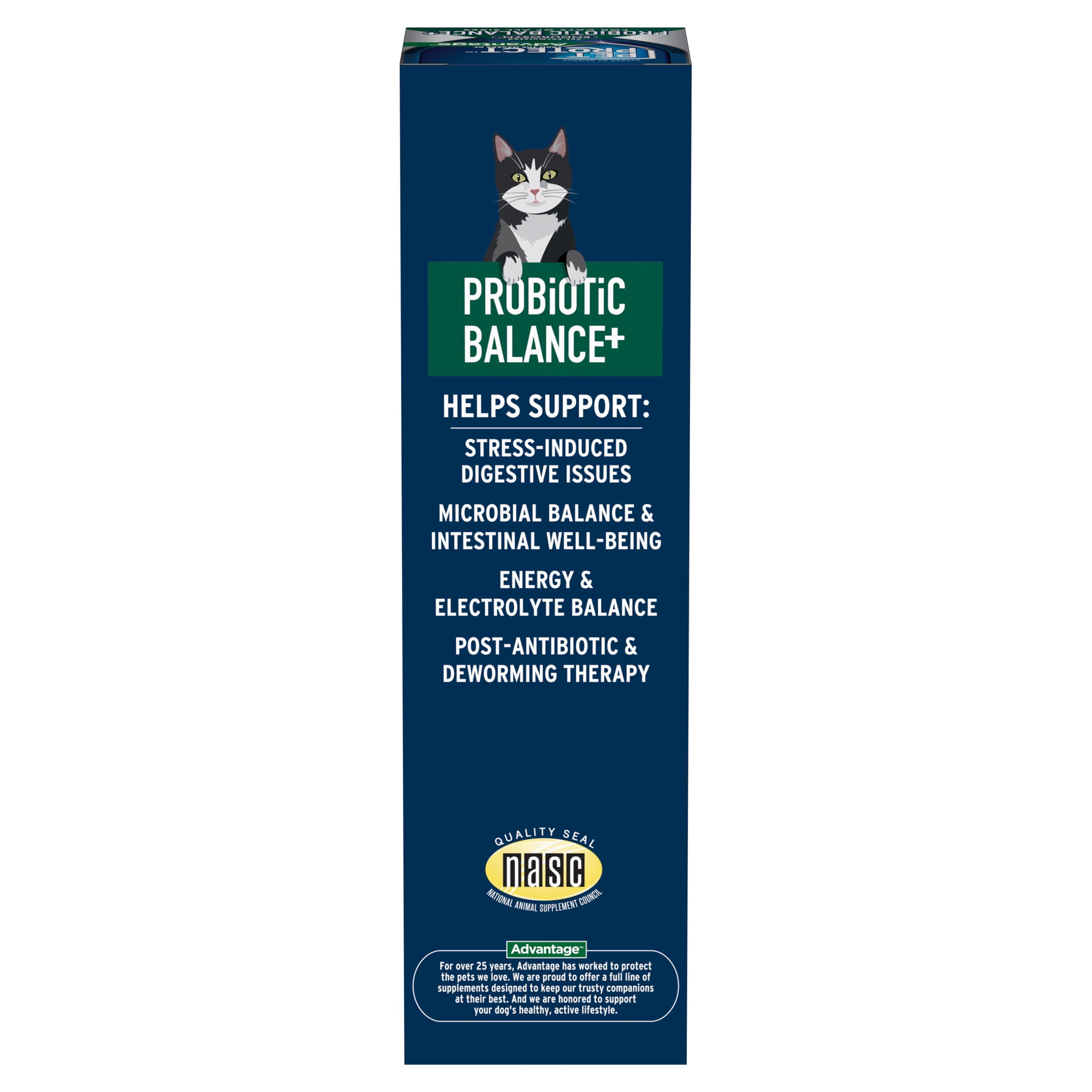 Pet Protect Cat Probiotic Balance+ Oral Gel, Vet-Formulated Endurosyn, Chicken & Fish, 15g