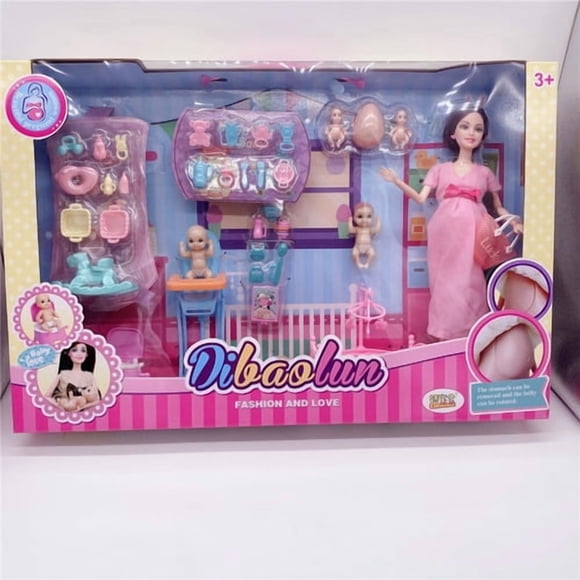 Juego de vajilla Dibao Five People Family con cama doble