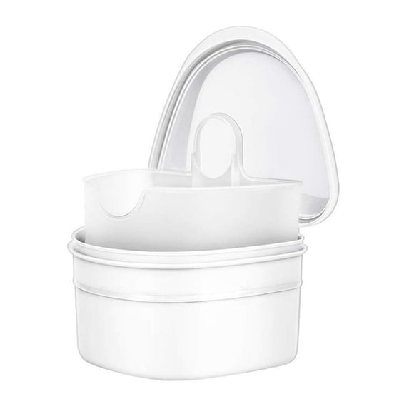 HLONK Box Case Care Case With Cover White Container