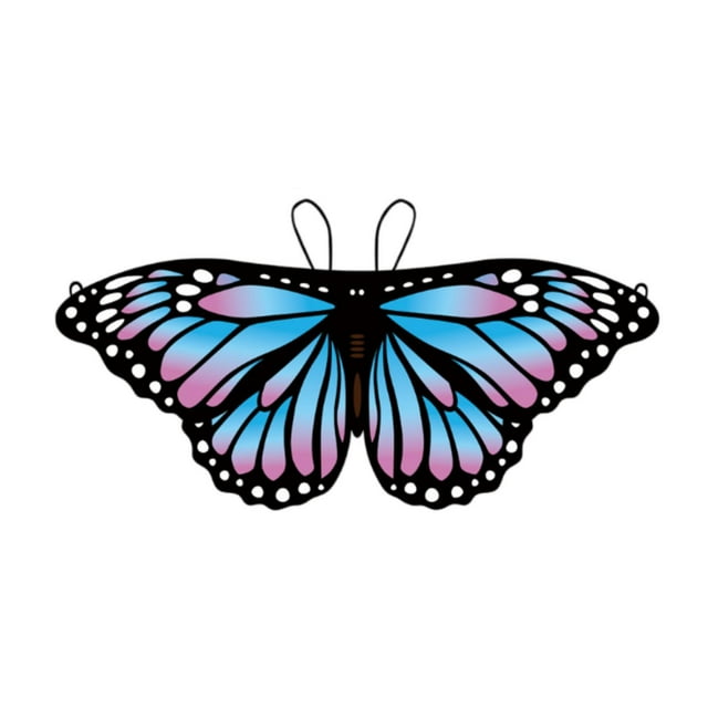 Alas de mariposa para niños, ligeras, de ensueño, para disfrazarse, alas de elfo para mascarada Estilo A