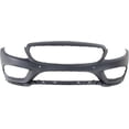 thumbnail image 4 of For 15-18 C-Class Front Bumper Cover Assy w/Park Sensor Holes, w/o Surround View, 4 of 5