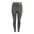 thumbnail image 3 of Gibobby Leggings de Invierno para Mujer Leggings ajustados gruesos de terciopelo cálidos de otoño e invierno para mujer de talla grande(Gris,XG), 3 of 5