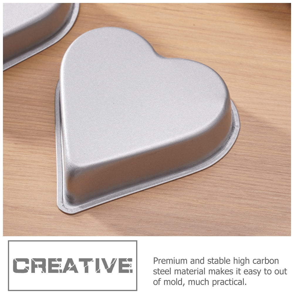 Heart Pudding Mold Baking Pan Heart Shaped Cake Pans Pudding Heart Cake Pan Baking Cake Molds Child