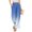Sky Blue, variant on Wide Leg Pants for Women Gradient Color Fashion Casual Palazzo Pant with Decorative Buttons High Elastic Waisted Pants Trousers With Pockets