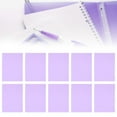 thumbnail image 4 of 20Pcs A4 30 Holes Sheet Protector PP Plastic Binder Cover Binding Presentation Covers Protector Paper Covers Color Cover, 4 of 8