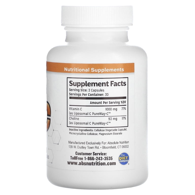 vitamin lipo c Liposomal Vitamin C Capsules 1000mg – 60ct – High-Potency Immune Support, Collagen Boost & Skin Health – Fast-Absorbing, Non-Acidic Formula