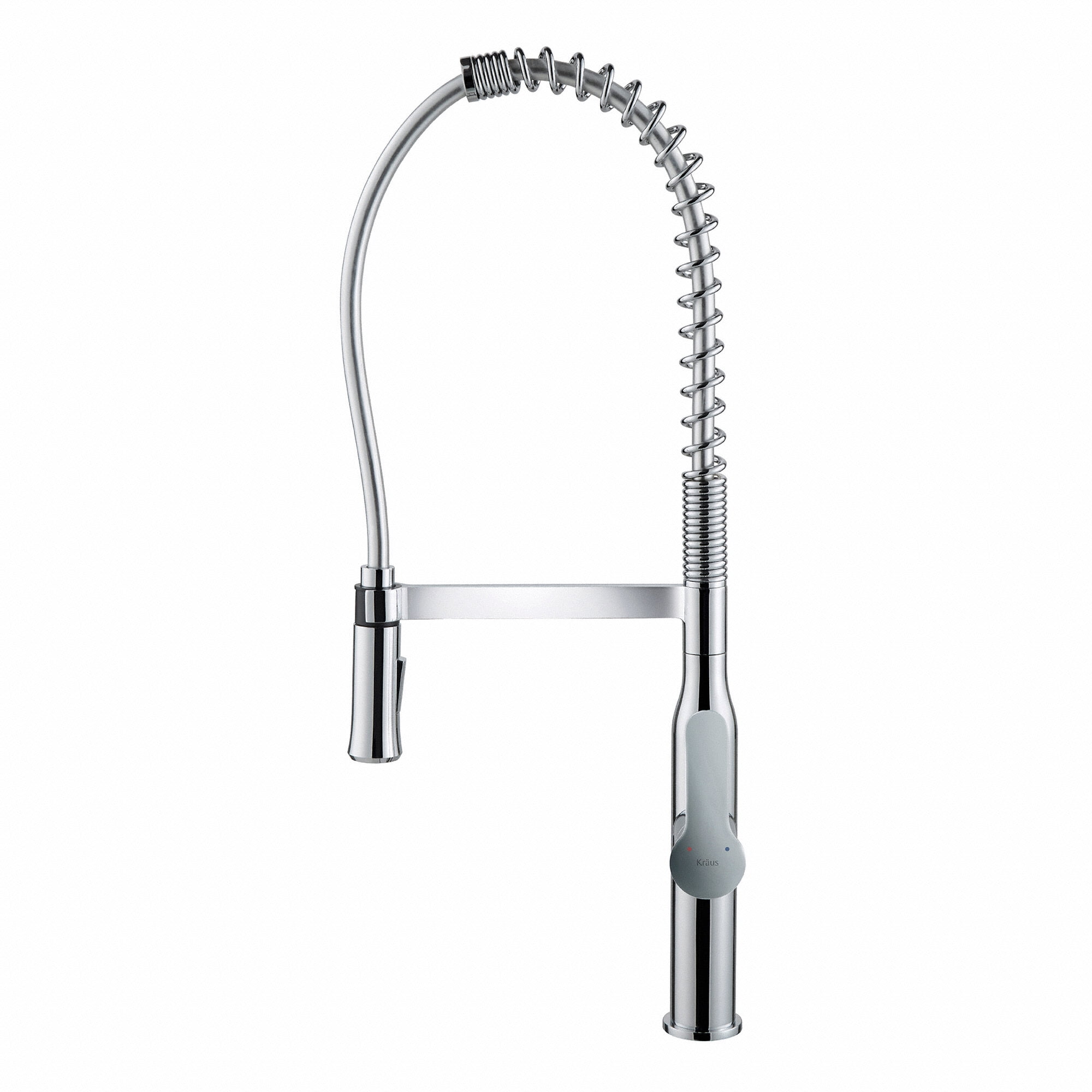 Kraus Nola Single Handle Commercial Style Kitchen Faucet With Dual Function Sprayer In Chrome