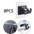thumbnail image 4 of 8 soportes adhesivos para barra de cortina, ganchos de plástico para cortina, fijaciones de pared Negro, 4 of 7