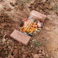 thumbnail image 2 of Barbecue Grill Pot Rack BBQ Net Mesh Rack for Outdoor Camping Hiking Fishing, 2 of 6
