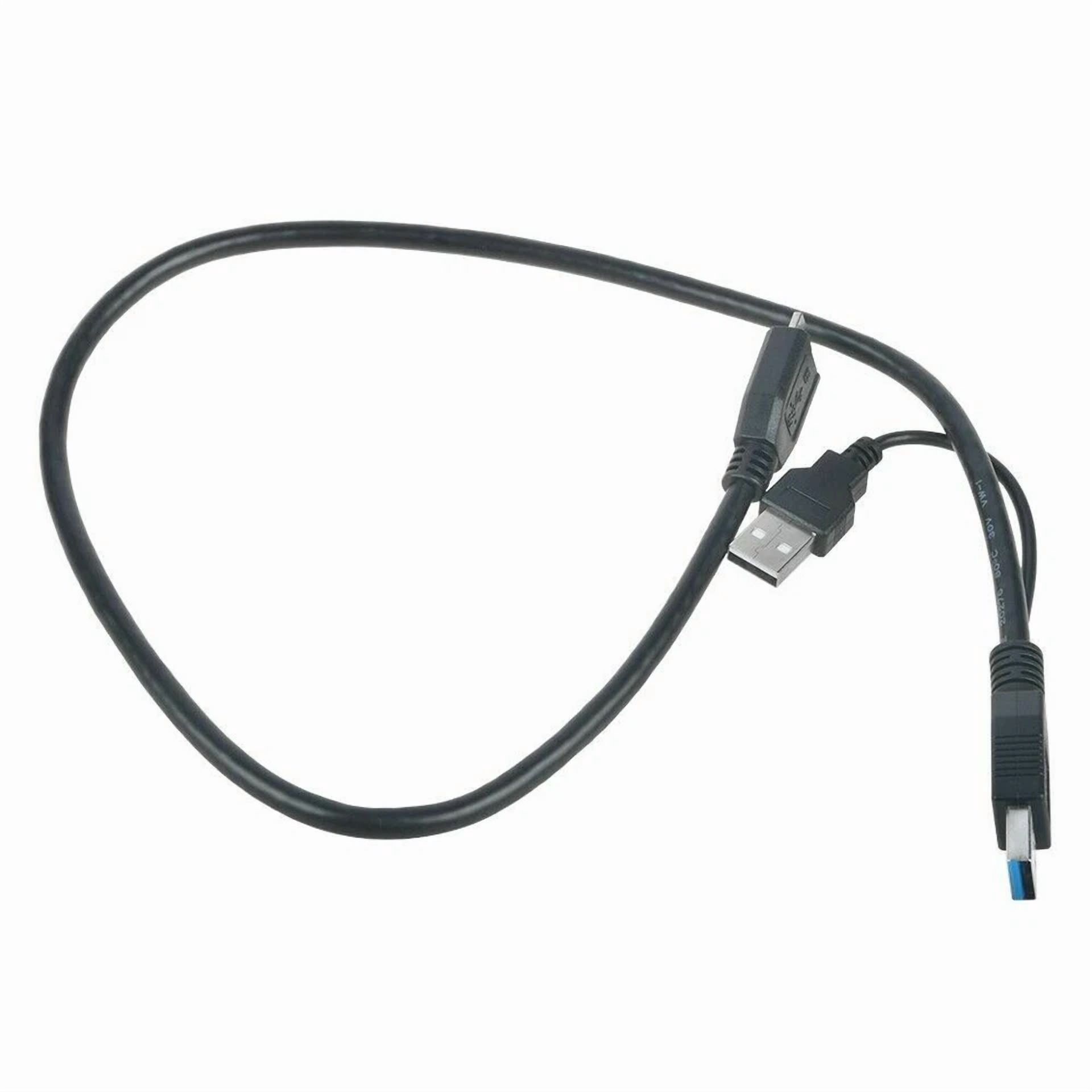 BUTTERFLY- Usb 3.0 A Male To Micro Usb 3 Y Cable With Usb Power Connect For 2.5 Mobile Hdd