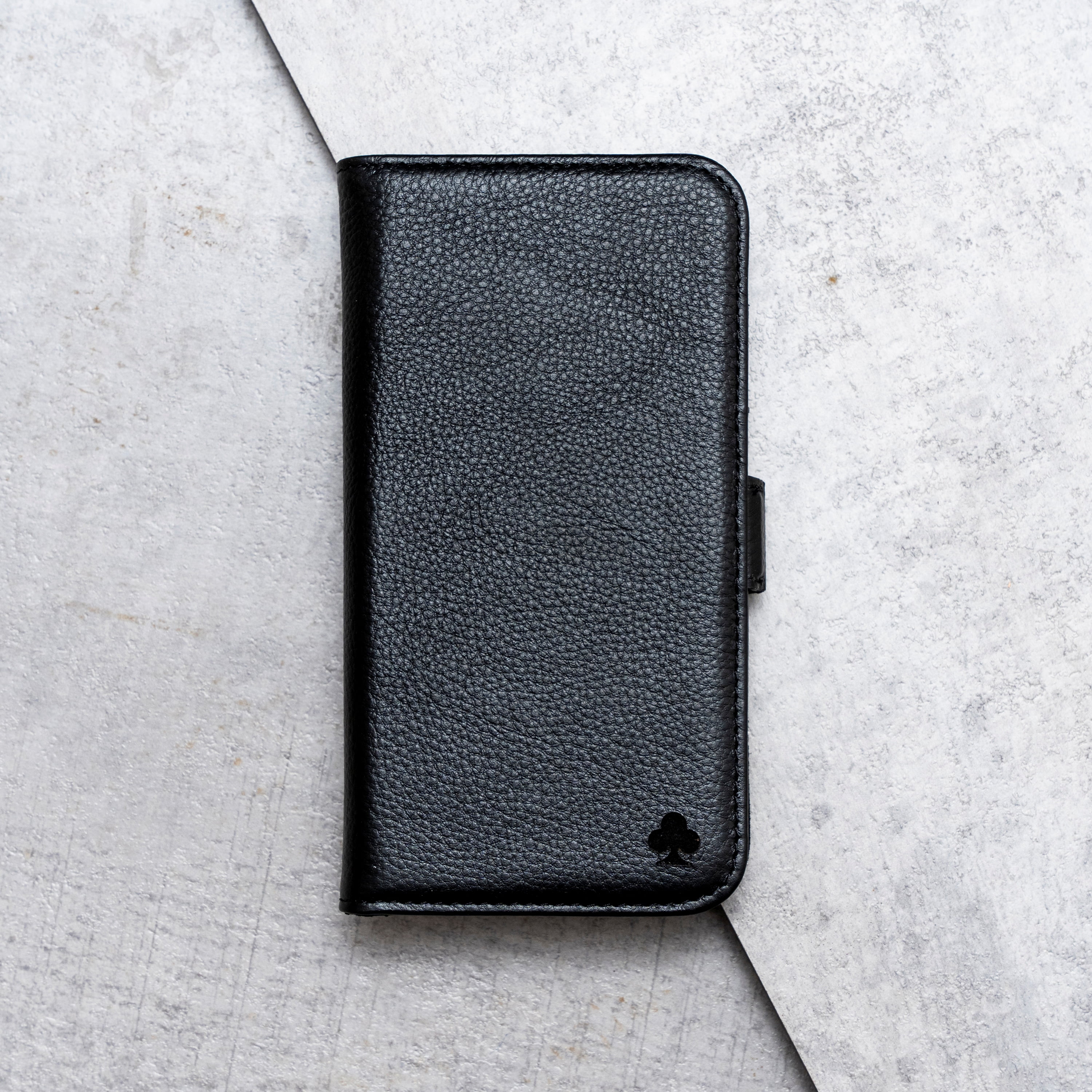 PORTER RILEY - Leather Case for iPhone 16 Pro. Premium Genuine Leather Stand/Cover/Wallet/Flip Case