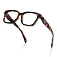 thumbnail image 1 of Gafas unisex con montura cuadrada tipo kimorno que bloquean la luz azul, 1 of 6