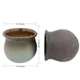 thumbnail image 2 of 4.5 Inch Succulent Pots with Drainage Ceramic Planters Indoor Plants Pack of 2, 2 of 6