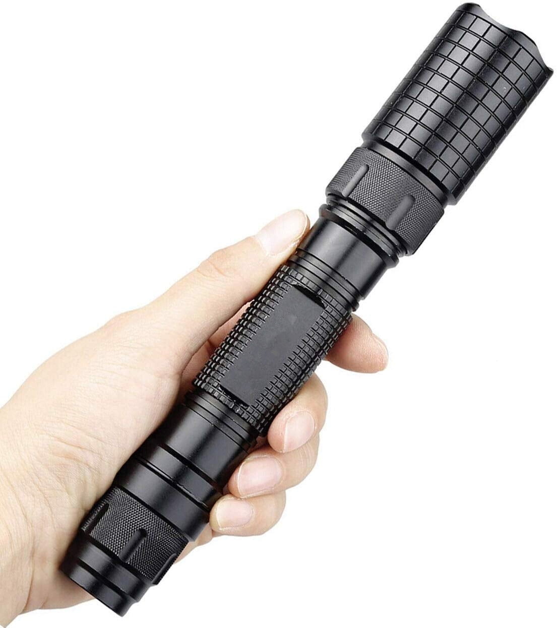 Zoomable 300000Lumens 5-Mode High Power T6 LED Flashlight Torch 18650 Charger US 