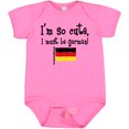 thumbnail image 3 of Inktastic So Cute German Boys or Girls Baby Bodysuit, 3 of 5