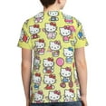thumbnail image 2 of Hello Kitty T Shirts For Girls Boys, 3d Print Cartoon Graphics T Shirt, Youth Crewneck T-Shirt, Unisex Short Sleeve Top Tees Age 4-16 Years, 2 of 7