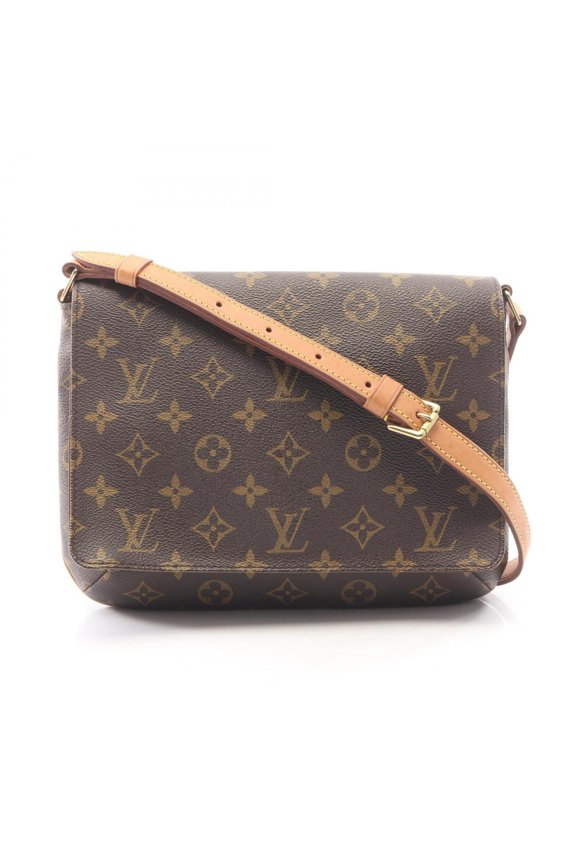 Pre-Owned Louis Vuitton Musette Tango Short Strap Monogram Shoulder Bag Handbag Coated Canvas...