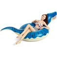 thumbnail image 2 of Inflatable Dinosaur Pool Float Tube for Boys Girls Adults 93'' Beach Swimming Inflatables, 2 of 5