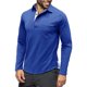 thumbnail image 1 of pstuiky mangas largas para hombre, Camiseta informal de manga larga para hombre, color liso, con solapa, estilo retro. camisetas de hombre m, 1 of 7