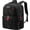Black-lunch, variant on Travel Laptop Backpack for Men Women, Waterproof Anti-Theft Travel Backpack with USB Charging Port & Lock Black