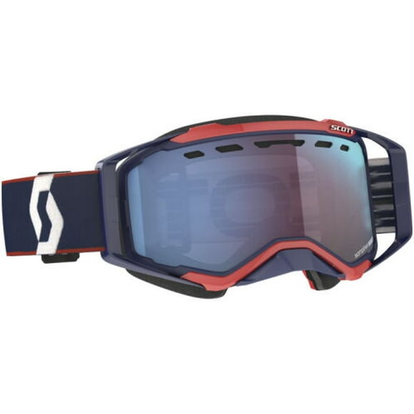 Scott USA Prospect Lunettes de SnowCross Bleu Rétro Bleu / Rouge