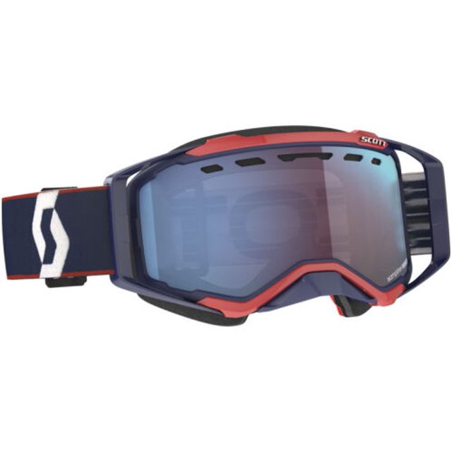 Scott USA Prospect Lunettes de SnowCross Bleu Rétro Bleu / Rouge