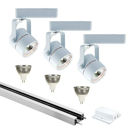 jesco lighting deco series 3 light mini low track kit walmart com