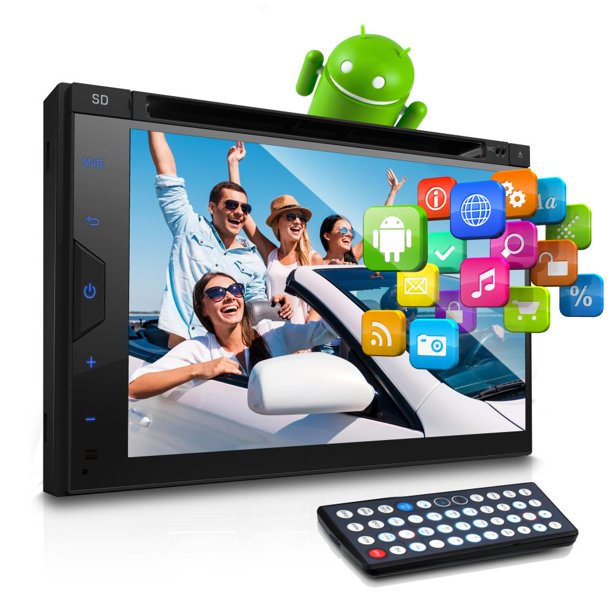 PYLE PLDAND697 Double DIN Android Car Stereo Receiver System with