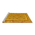 thumbnail image 2 of Ahgly Company Machine Washable Indoor Rectangle Southwestern Yellow Country Area Rugs, 3' x 5', 2 of 4