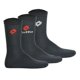 thumbnail image 1 of Calcetines LOTTO 3 Pares de Tenis Unisex, Calcetines Deportivos Terrycloth, Unicolor Marina 35-38, 1 of 4