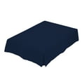 thumbnail image 1 of The Great American Store Bedding Easy on/Easy off 18-Inch Extra Drop Length 1800 Series Double Brushed 100% Microfiber Pleated Bed Skirt - Cal-King (Solid, Navy Blue), 1 of 3