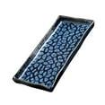 thumbnail image 4 of Embossed Ceramic Sushi Plate Exquisite Fish Fruit Dish Pasta Tray Food Serving Plate Snack Plate for Home Restaurant Hotel (12 Inches Rectangular Plate), 4 of 8