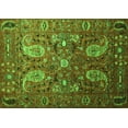 thumbnail image 1 of Ahgly Company Indoor Rectangle Persian Green Traditional Area Rugs, 7' x 10', 1 of 1