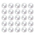 thumbnail image 1 of 2000pcs 4mm Half Round Artificial Pearl Beads Flat Back Pearl for Craft DIY Gift Making (White), 1 of 8