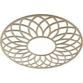 thumbnail image 2 of 36"OD x 12 1/4"ID x 3/8"T Cannes Wood Fretwork Pierced Ceiling Medallion, Birch, 2 of 3