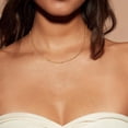 thumbnail image 4 of VEEDOFA Gold Plated Chain Necklace for Women, 16-22 Inch, 4 of 7