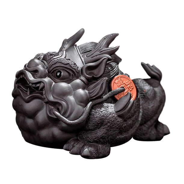 Escultura de Mascota de Té mayimx Estatua de Sapo Artesanía de Estilo Chino