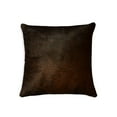 thumbnail image 4 of Natural Torino Quattro Cowhide Pillow | Taupe | 18"x18", 4 of 4