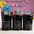 thumbnail image 2 of 3Pcs/Set Spice Jar Sugar Coffee Tea Canister Food Storage Home Kitchen Accessory, 2 of 8