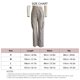 thumbnail image 1 of Pantalones casuales de bolsillo para mujer, pantalones casuales rectos con bolsillos para mujer, pantalones casuales de cintura alta, optimizados para la excelencia, 1 of 3