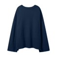 thumbnail image 5 of Sweater for Women, Crew Neck Sweaters for Women, Loose Solid Color Pullover, Flared Design for Casual Comfort, 5 of 5