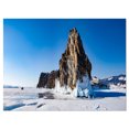 thumbnail image 2 of Winter Lake Baikal Panorama - Art sur Toile Bord de Mer Extra Grand, 2 of 3