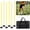 Yellow, variant on 6 Pack Soccer Agility  Poles, 5 FT Adjustable Speed and Agility  Equipment for Football/Basketball/ Practice, Bending Poles for Horses with Rubber Bases and Carry Bag