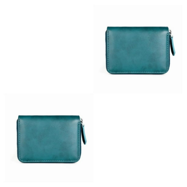 Qarigey Monedero para hombre, monedero, minicartera con bolsillo, tarjetero con bloqueo Rfid, gran capacidad, moda para mujer, para oficina Type2 NO2